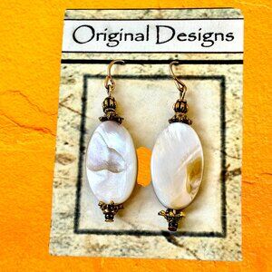 Original Designs Dangle Earrings Bead Hand Crafted French Wire New